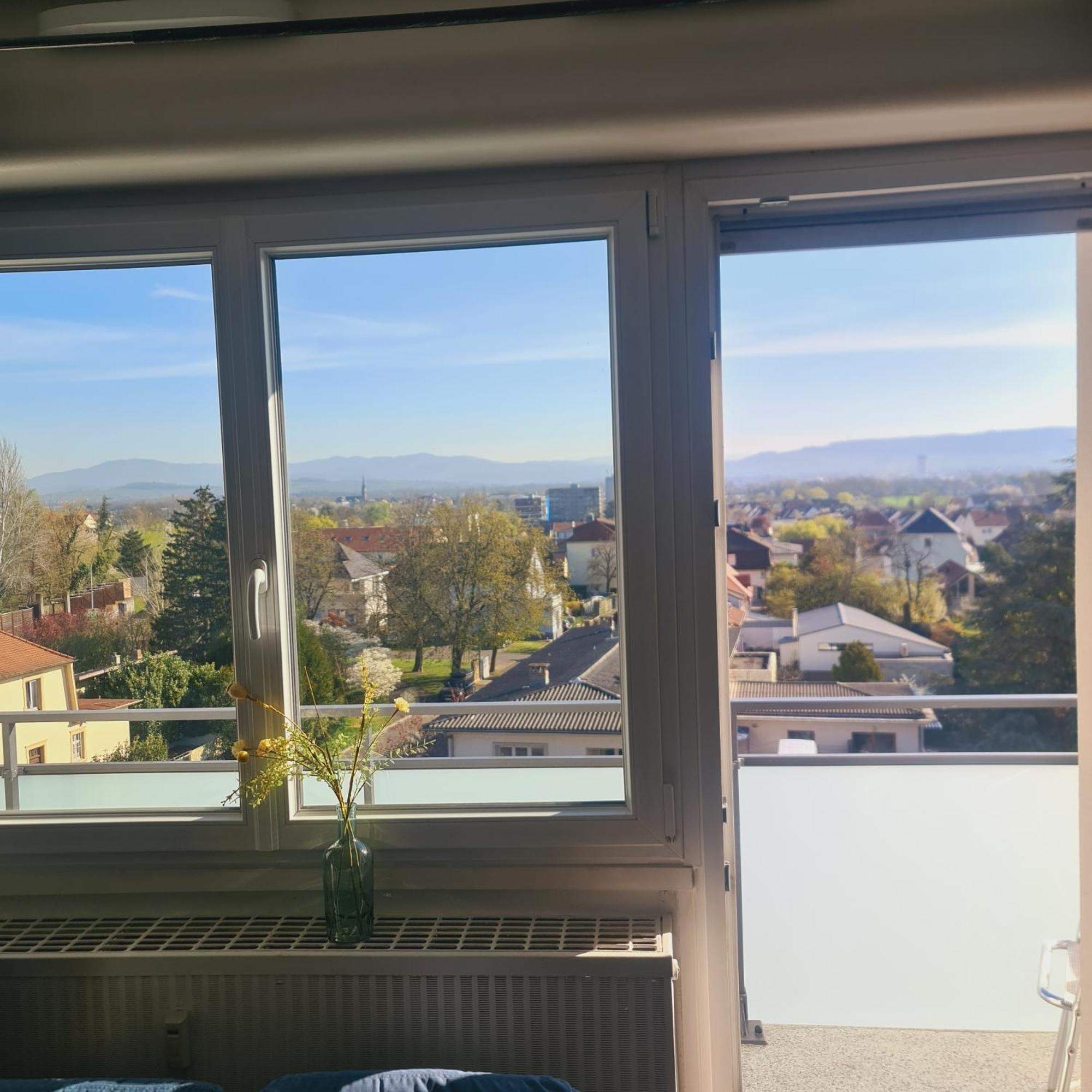 Studio Kulla Avec Terasse 5Mn Basel Airport Saint-Louis  Exteriör bild